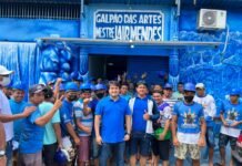 Caprichoso paga Paikicés após translado de alegorias para o Galpão