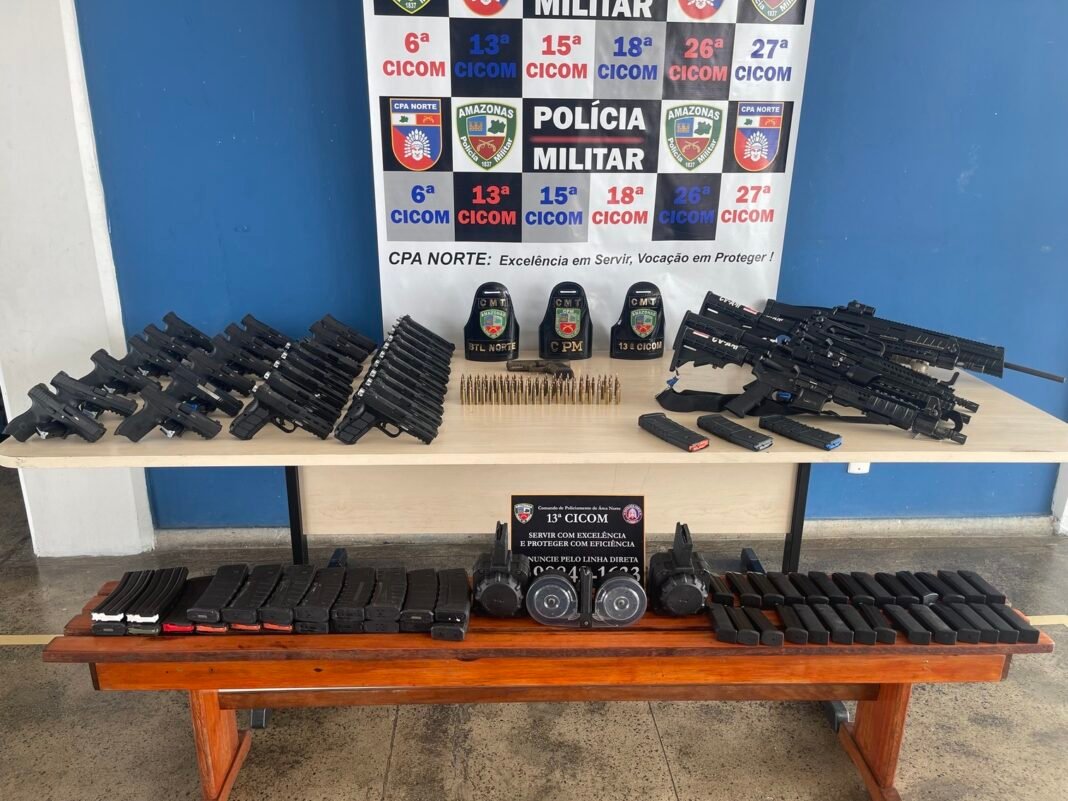 PMAM_BALANÇO_PRISÕES_E_ARMAS_FOTOS_DIVULGAÇÃO_PMAM