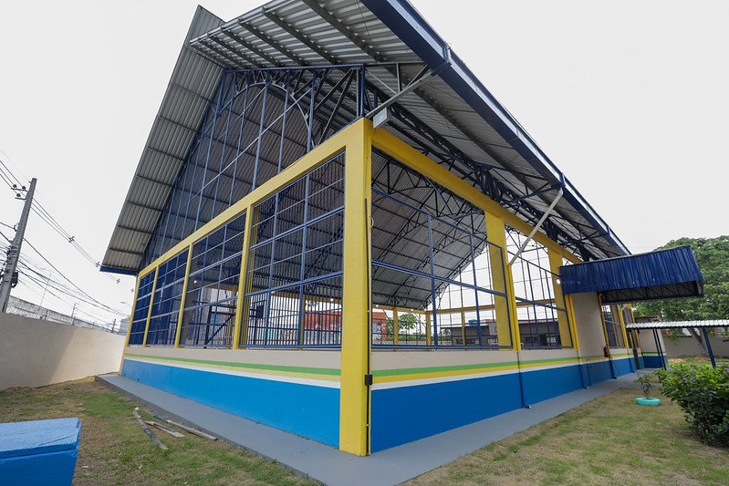 Governo do Amazonas entrega Escola Estadual Marcantonio Vilaça revitalizada na zona norte 1_FOTO_Arthur Castro Secom