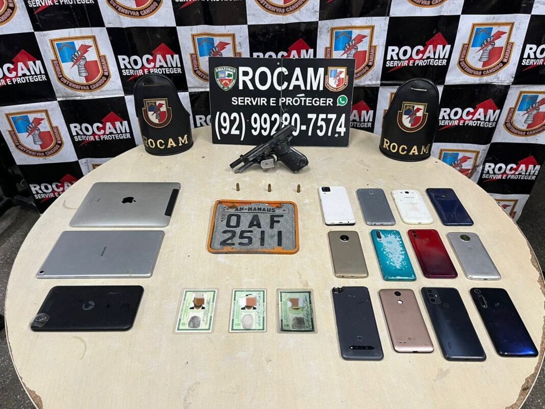 PMAM_DOCUMENTOS_FALSOS_POSSE DE ARMA DE FOGO_ROCAM