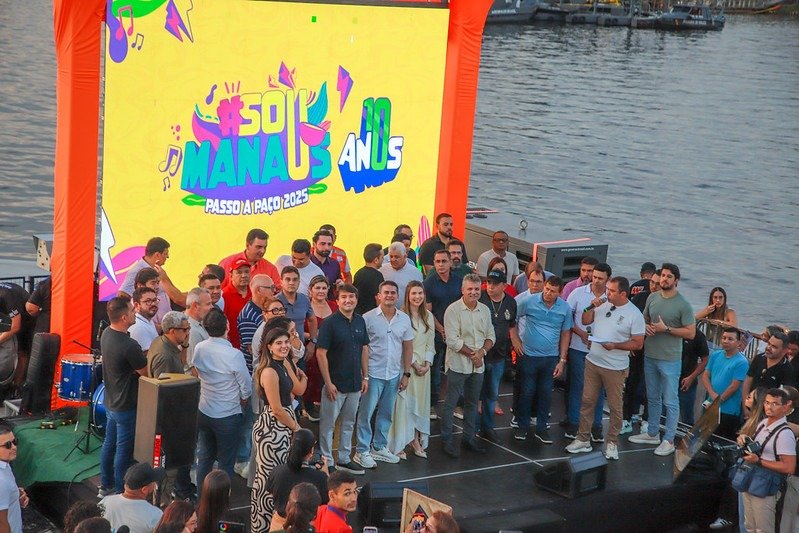 Prefeito David Almeida lança o ‘#SouManaus Passo a Paço 2025’ e celebra 10 anos do maior festival cultural gratuito do Brasil 4