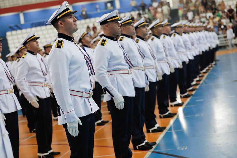 Cadetes da PMAM expressam gratidão e emoção em solenidade do Espadim Tiradentes_Foto Arthur Castro_Secom