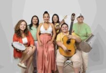 Samba, voz e violão embalam o Banzeiro Cabôco no Centro Histórico de Manaus