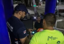 Detran-AM leva atividades interativas de conscientização ao bairro Ponta Negra