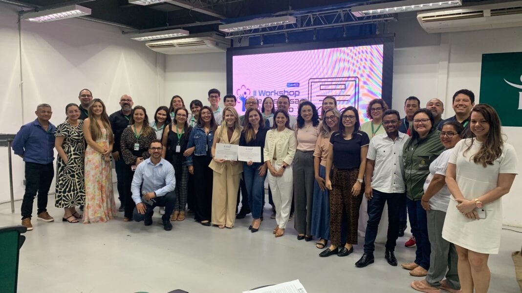 FVS-RCP_Pesquisadores daFVS-RCPnoencerramentoWorkshopesquisa_Foto_Aline Reis