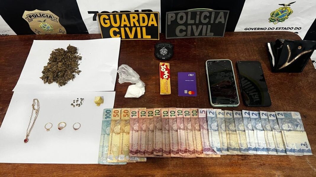 PC-AM_MATERIAIS APREENDIDOS NA PRIMEIRA PRISÃO_FOTO DIVULGAÇÃO