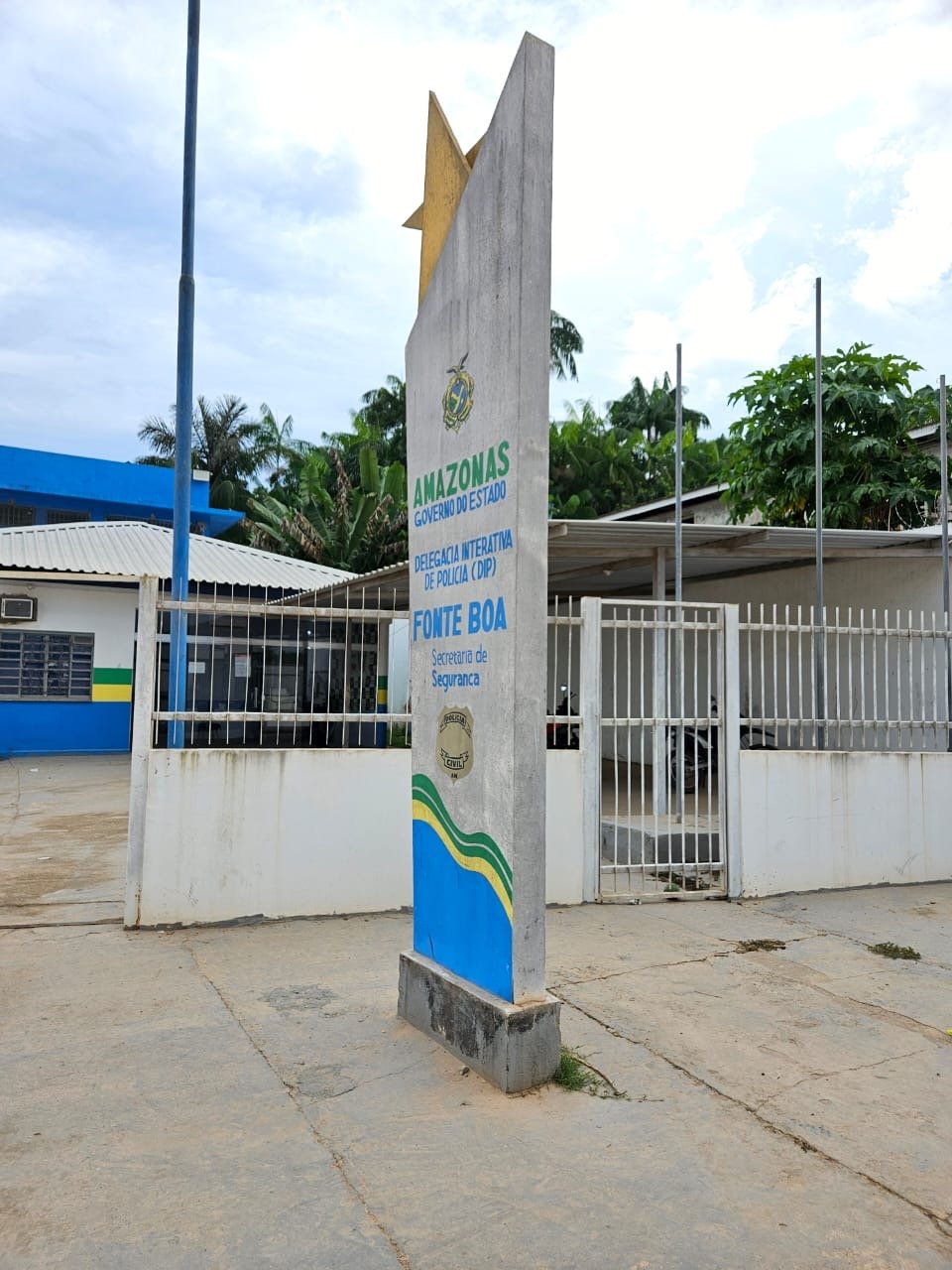 PCAM_FACHADA DELEGACIA DE FONTE BOA_FOTO DIVULGAÇÃO