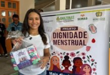 Dignidade Menstrual alcança meninas e mulheres de 16 municípios