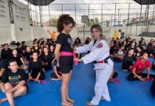 Mulheres da zona leste viveram uma manhã de aprendizado e movimento no Curso de Defesa Pessoal Feminina