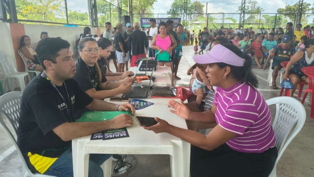 Sejusc_Ação Itenerante para Povos Originários da Vila Canumã, em Borba (3)