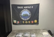 PMAM apreende pasta-base de cocaína avaliada em R$ 290 mil