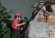 Corpo de Bombeiros atendeu 45 ocorrências após forte chuva em Manaus