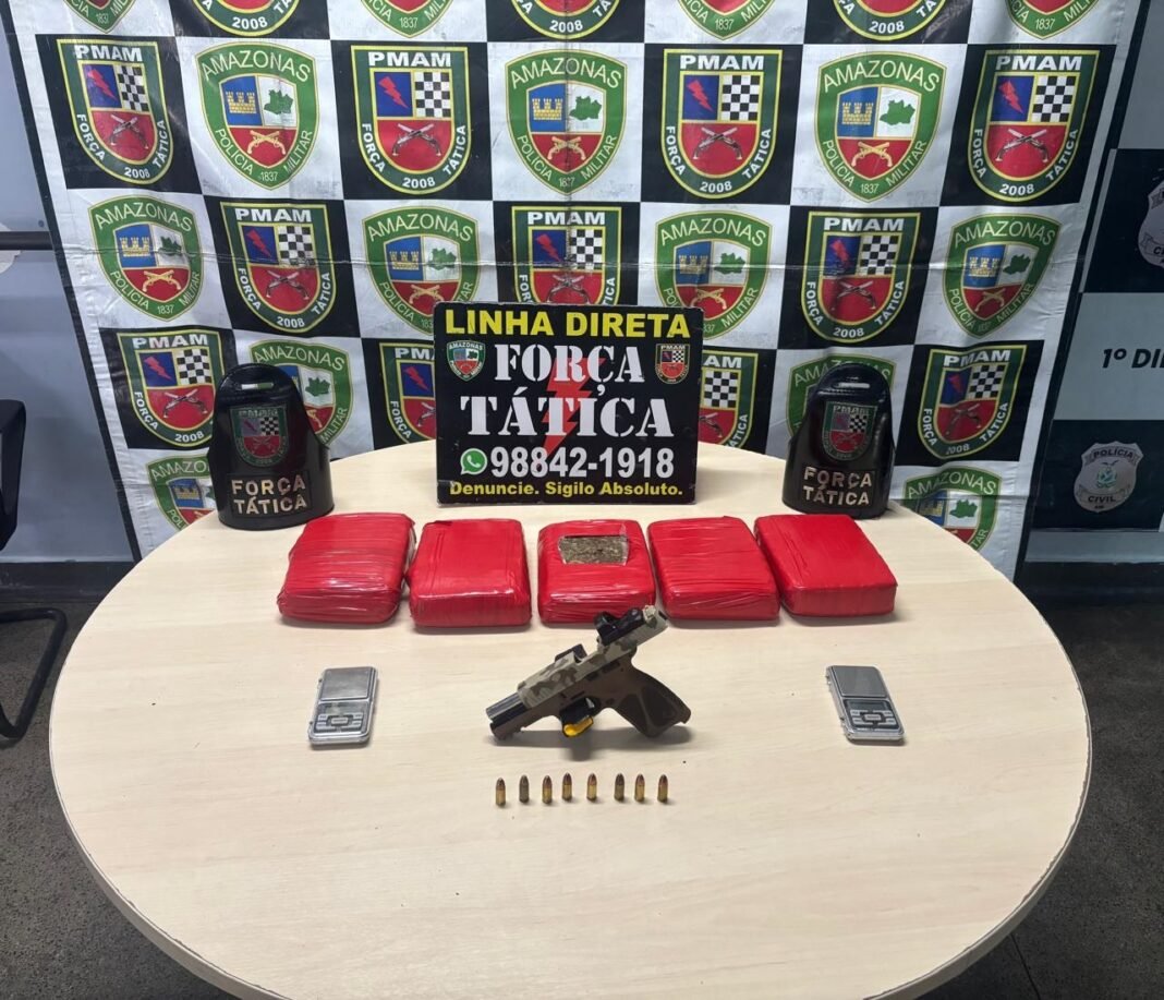 PMAM_DROGA_ARMA_FOTO_DIVULGAÇÃL_PMAM