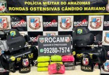 Dupla é presa com 10 kg de maconha escondidos em compressores de ar