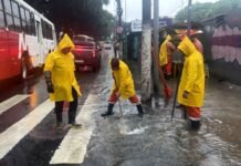Gabinete de resposta é ativado para atender 114 ocorrências após chuva, em Manaus