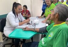 Prefeitura mobiliza comunitários da zona Leste em ação de saúde contra obesidade e sedentarismo