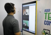 Governo do Amazonas implanta cabines de Telessaúde para consulta médica em shoppings