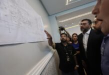 Governador Wilson Lima vistoria obras do Centro de Atenção Integral Juventude TEA, em Manaus