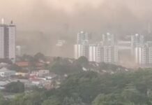 Prefeitura registra 12 ocorrências durante as chuvas desta sexta-feira, 17/4