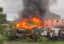 Incêndio destrói casas e desabriga dezenas de famílias no São Jorge