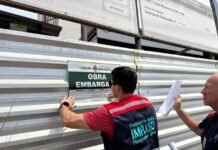 Prefeitura embarga obra no Parque Mosaico após acidente com vítima fatal em Manaus