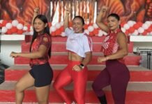 Caprichoso e Garantido rompem padrões e ampliam presença feminina em item tradicional do festival