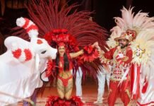 Garantido encerra o festival com “Parintins, Terra Encantada” e a despedida histórica de Isabelle Nogueira