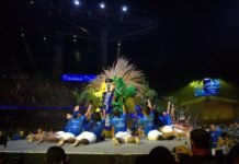 Torcida lota embala último ensaio técnico do Caprichoso no Bumbódromo