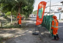 Prefeitura de Manaus intensifica ações de conservação e manutenção nas margens do igarapé do Passarinho