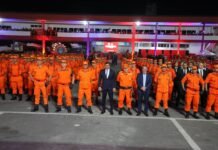 Wilson celebra 150 anos do Corpo de Bombeiros do Amazonas com maior ampliação da história da corporação no estado