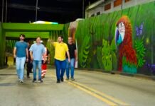Prefeito Renato Junior vistoria reestruturação de passagem de nível entre as avenidas Constantino Nery e Theomário Pinto e destaca obras de recuperação em diferentes espaços públicos da capital
