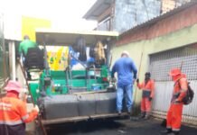 Prefeitura de Manaus conclui recapeamento em via do bairro Parque 10 de Novembro e amplia investimentos na recuperação da malha viária