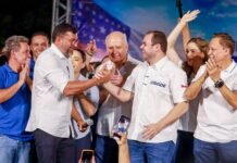 Em grande reunião na Zona Centro-Oeste, Wilson Lima destaca redução da violência no Amazonas e defende Polícia de Fronteira