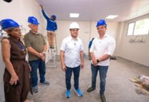 Governador Roberto Cidade acompanha obras de revitalização do SPA e Maternidade Chapot Prévost