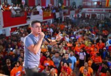 David reúne apoiadores no São José e lembra obras que melhoraram a vida da população
