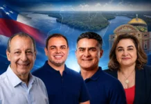 Cidade avança, Omar recua, e Projeta aponta empate técnico no Amazonas