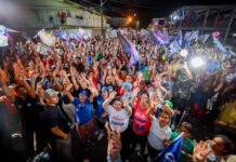 Roberto Cidade e Serafim Corrêa levam propostas do Plano de Governo a diferentes regiões de Manaus