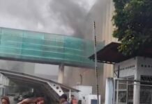 Princípio de incêndio atinge prédio da Justiça Federal e provoca evacuação em Manaus