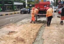 Prefeitura de Manaus executa obra emergencial de recuperação da drenagem na avenida Djalma Batista