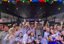Omar reúne militância e pede mobilização por mais votos até o fim do segundo turno