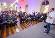 Governador Roberto Cidade oficializa promoção de 316 policiais militares do Amazonas