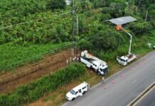 Âmbar Energia realiza mais de 6 mil ações na rede elétrica em uma semana