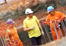 Prefeito Renato Junior vistoria obras do Passarão, que chegam a 55% de execução na zona Oeste de Manaus