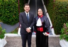 Prefeito Renato Junior prestigia recondução da procuradora-geral Leda Mara ao comando do MP-AM e destaca importância do diálogo entre os poderes