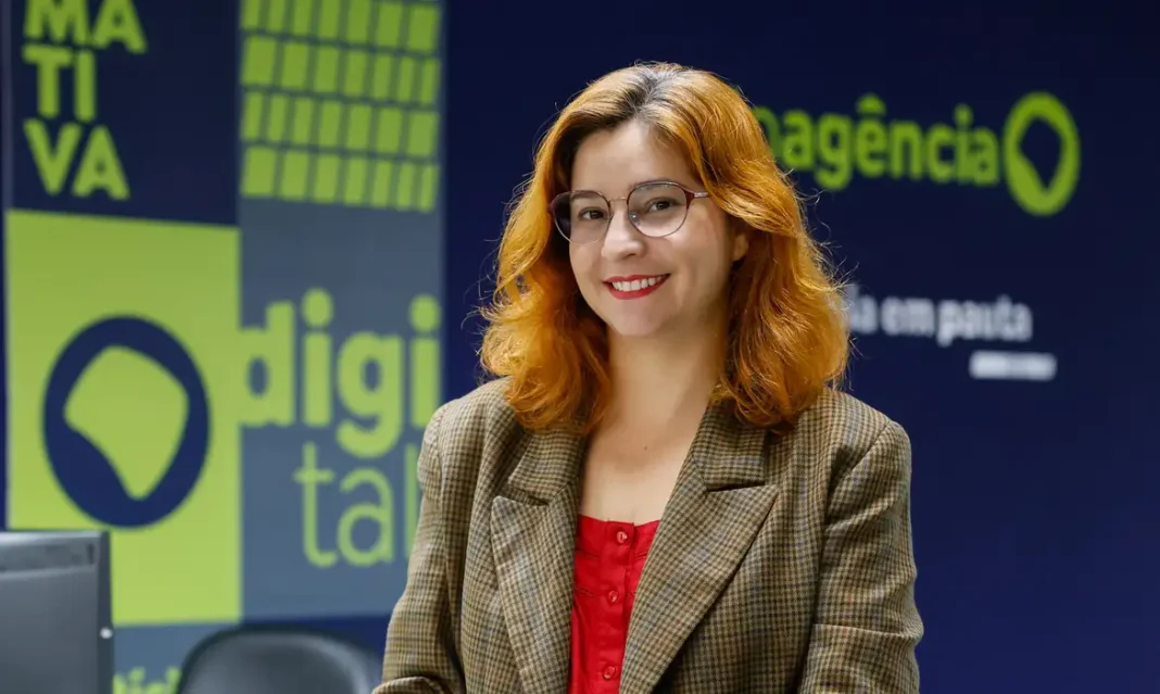 Repórter Tâmara Freire, da Agência Brasil, é finalista no Prêmio SBIm Rio de Janeiro (RJ), 20/10/2026 - Repórter da Agência Brasil, Tamara Freire. Foto: Fernando Frazão/Agência Brasil