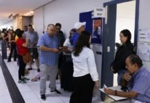 DF e mais 4 estados não tiveram locais de votação alterados Brasília – DF – 04/10/2026 - Votação do primeiro turno na UNIEURO ÁGUAS CLARAS. FOTO: Lula Marques/Agência Brasil.