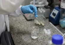 Doença de Newcastle: protocolos sanitários são cumpridos em SC Brasília (DF), 26/05/2026 - O laboratório de nanotecnologia da Embrapa produz em caráter experimental substitutos veganos de carne vermelha, salmão e lula por meio de uma impressora carregada de massa feita do extrato de sementes. Foto: Valter Campanato/Agência Brasil