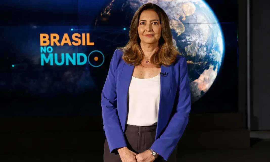 Brasil no Mundo, na TV Brasil, analisa protestos na Europa Rio de Janeiro (RJ), 26/08/2026 - Brasil no Mundo desta quinta-feira (27) debate guerra tarifária entre EUA e Canadá e impactos para o Brasil. Foto: TV Brasil