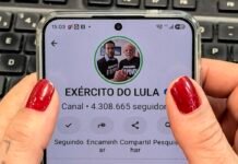 Presidente do TSE pede à Meta relatório sobre canal Exército do Lula 13/10/2026 - Canal do Whatsapp exército do Lula . Foto: Rafa Neddermeyer/Agência Brasil