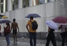 Chuva deve prevalecer no domingo de eleições no Rio Agência Brasil / EBC